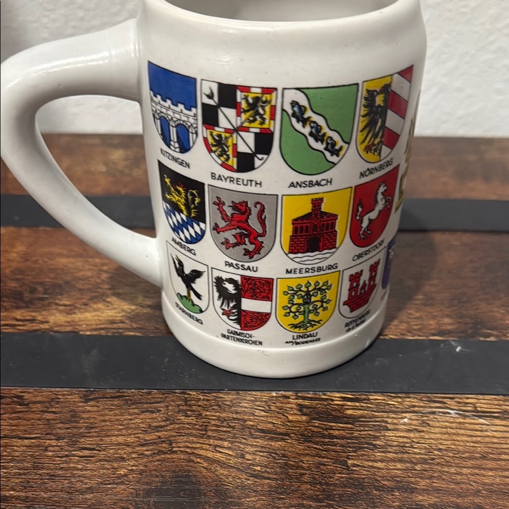 Vintage Munchner Beer Stein mug & a Ceramarte mug - Picture 8 of 13